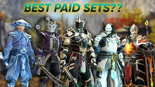 Shadow Fight 3•Paid Sets Vs New Paid Set🤑!! Which is the Value Of Money Set??💰🔥