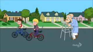 Family Guy - Herbert the Pervert chasing kids