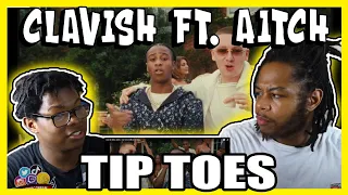 Clavish feat. Aitch - Tip Toes (Official Video) REACTION