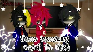 Divine visonaries react to Mash // [P1/?] // Mashle Magic and Muscle