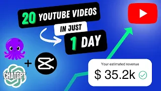 How to Make 20 YouTube Videos in 1 DAY with AI for a Faceless YouTube Channel - YouTube Automation