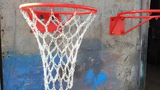 Баскетбольное кольцо, баскетбольная сетка.
