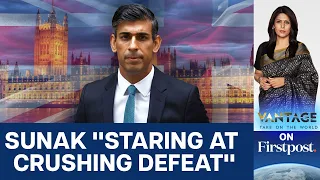 UK PM Rishi Sunak to Face Worst Defeat Since 1997: Polls | Vantage with Palki Sharma