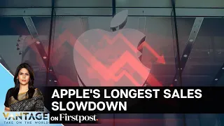 Apple Sales Continues to Slump, Shares Drop By 2% | Vantage with Palki Sharma