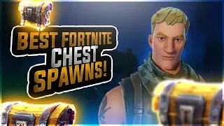 BEST FORTNITE CHEST SPAWNS - HOW TO GET THE BEST LOOT IN FORTNITE - NEW FORTNITE MAP REVEAL