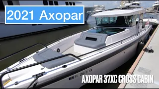 2021 Axopar 28C and 37XC Cross Cabin boats