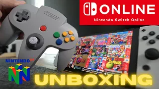 Nintendo 64 Controller for Nintendo Switch Online Unboxing!