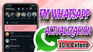 FM WHATSAPP ACTUALIZADO ÚLTIMA VERSIÓN 10.6 Extend.