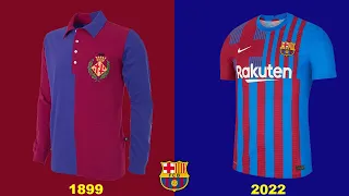 All FC Barcelona Football Kits | 1899-2022