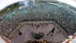 Amazing Scenes at Celtic Park! | Celtic Fans Welcome the Champions of Scotland Back to Paradise!