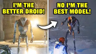 Funny Droid Dialogue & Stormtrooper Voice Lines in Star Wars Jedi: Survivor