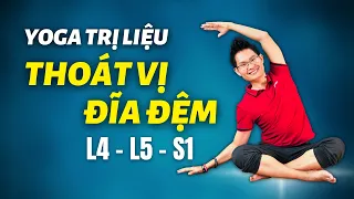 5 Bài tập Yoga chữa Thoát Vị Đĩa Đệm L4, L5, S1 cực hiệu quả | Kim Ba Yoga