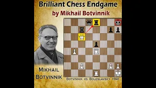 Brilliant Chess Endgame | Botvinnik vs Boleslavsky 1941