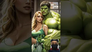 Superheroes with wife 💥 All Characters #avengers #shorts #marvel