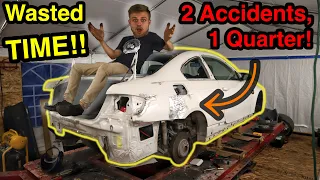 I Spent 30 Hours REBUILDING a WRECKED BMW E92 M3, And Ended up STARTING OVER! *Heres Why* (Part 3)