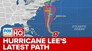Lee's Latest Forecast Cone Is First One To Include Land In Storm's History With Nantucket, MA