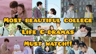 Best college life C-drama🤩 || tell me your favorite?#chinesedrama #cdrama #collegelife