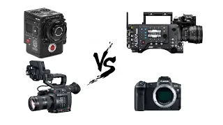 Red Weapon vs Arri Alexa vs Canon C200 vs Canon EOS R