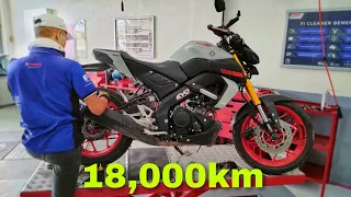 Mga Papalitan ko sa 18k Kilometers ni Yamaha MT15