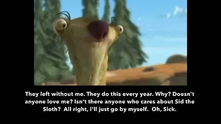 Learn/Practice English with MOVIES (Lesson #66) Title: Ice Age