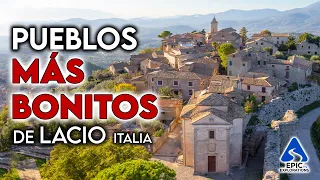 Lacio, Italia: Los Pueblos Más Bonitos del Lazio | 4K