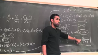 Math 202 Lecture 13 - Integration by Partial Fractions Decomposition