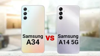 Samsung A34 vs Samsung A14 5G