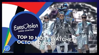 TOP 10: Most watched in October 2020 - Eurovision Song Contest