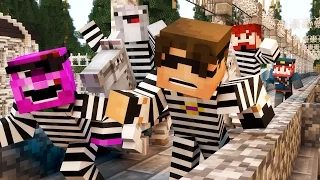 Minecraft Mini-Game: COPS N ROBBERS! (THE BUTT KNIGHTS?..) /w Facecam