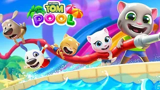 Talking Tom Pool Gameplay Android ios