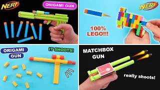 Top 4 Genius Ideas For homemade Nerf Guns that Shoot.