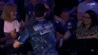 Luke Humphries Walk on - World Darts Championship Final 2024