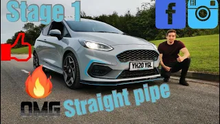 250HP mk8 fiesta ST REVIEW!! [uks loudest]