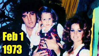 THE FULL STORY BEHIND THIS PHOTO of ELVIS & PRISCILLA AFTER DIVORCE | LISA MARIE's 5th BIRTHDAY