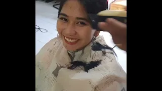 Cewek Cantik dibotakin nangis