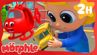 My Big Red Bus And Shrinking Town | Morphle Heroes | My Magic Pet Morphle | Kids Cartoon