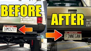 How To Transfer Your New Plates To Your Yankton Plates In GTA Online 2023