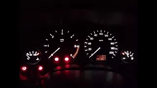 Opel Astra G LED Dashboard - How to replace halogen bulbs with LED bulbs (step by step)