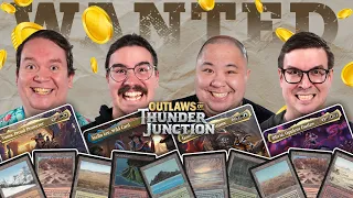 We put $5500 of LANDS in these Thunder Junction Precons! | Stella Lee VS Yuma VS Gonti VS Olivia