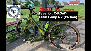 TEST - rower gravelowy Superior X-ROAD Team Comp GR (karbon)