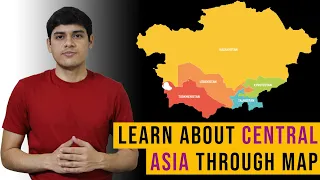 World Map | Map of Central Asia | मध्य एशिया का मानचित्र