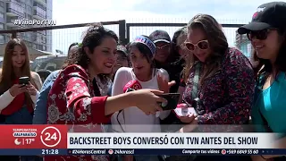 Los Backstreet Boys revolucionaron Viña del Mar | 24 Horas TVN Chile