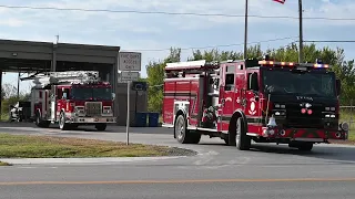 Tulsa Station 31 Full House Response! Engine 31, Ladder 123, Grass Rig 31