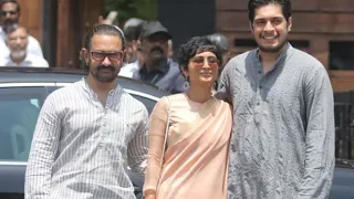 Aamir Khan GRAND ENTRY At Sonam Kapoor And Anand Ahuja's Wedding