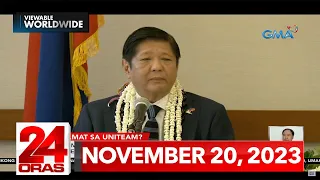 24 Oras Express: November 20, 2023 [HD]