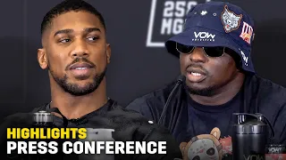 HIGHLIGHTS | Anthony Joshua vs. Dillian Whyte 2 • PRESS CONFERENCE | DAZN & Matchroom Boxing