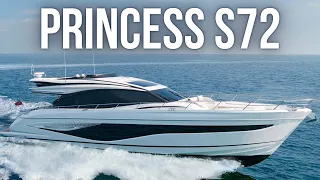 Princess S72 Yacht Tour | North American Debut PBIBS 2023