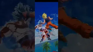 MUI Goku Dodging Ultra Super Saiyan Goku!! Get Get Down Slowed Edit | Dragon Ball Legends 😈