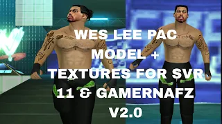 WES LEE PAC MODEL + TEXTURES FOR SVR 11 & GAMERNAFZ V2.0