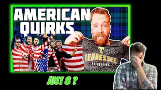 8 AMERICAN Things BRITISH People Find Weird | American Reacts | #Reaction #weird #British